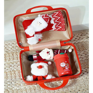 Christmas Suitcase Gift Hamper set for secret santa and Christmas Gifting - Christmas