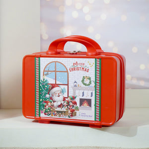 Christmas Suitcase Gift Hamper set for secret santa and Christmas Gifting - Christmas