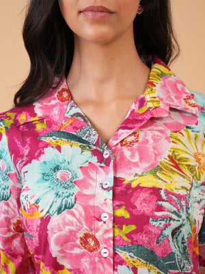 Chromatic Grace Maternity and Nursing Dress - S Maternity Casual Dress