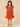Cinnamon Girls Embroidered Dress - Rust Kids Casual Wear