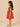 Cinnamon Girls Embroidered Dress - Rust Kids Casual Wear