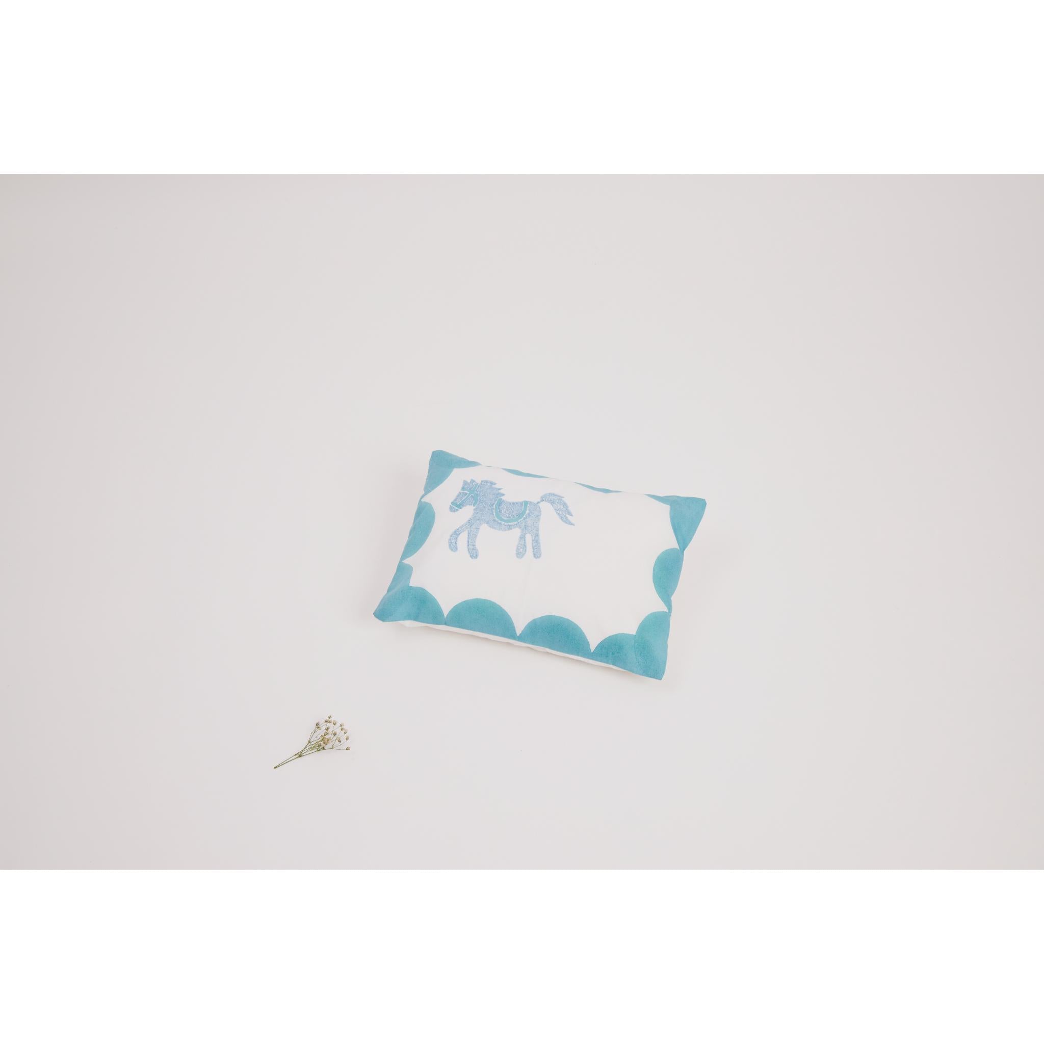 Circus Theme Colourful Cot set - Teal. - MSY - CSB - 001E - Teal