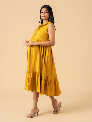 Citrus Bloom Maternity and Nursing Dress - S Maternity Casual Dress