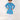 Classic Blue Lehariya Boys Pajama Kurta Set - KP-CBLKS-0-6