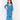 Classic Blue Lehariya Girls Anarkali Sharara Set - SS-CGLKS-0-6