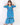 Classic Blue Lehariya Girls Anarkali Sharara Set - SS-CGLKS-0-6