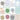 Classic Pastel Theme Milestone Cards- (Pack of 25) - MSCD-CLPST