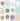 Classic Pastel Theme Milestone Cards- (Pack of 25) - MSCD-CLPST