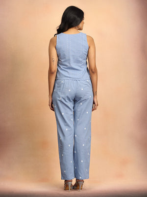 Cloud Nine Women's Vest Pant Set - S Women's Co ord Set