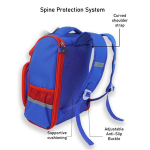 Cobalt 2d Pop Dino Space Backpack for Kids,5yrs - 8 yrs - Back To School