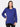 Cobalt Blue Maternity and Nursing Sweatshirt - MNSWT-SRSH-S