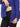 Cobalt Blue Maternity and Nursing Sweatshirt - MNSWT-SRSH-S