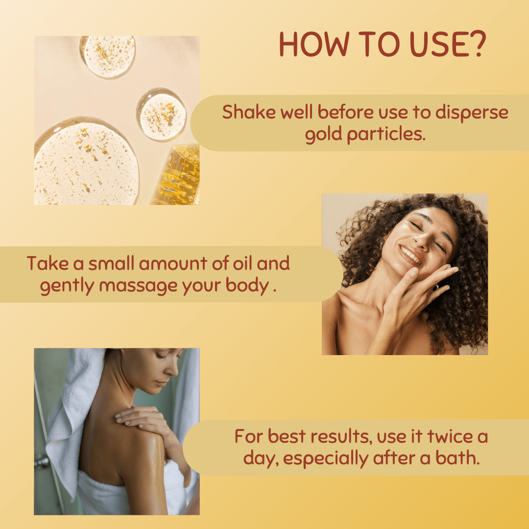 Coco Crush 24K Gold Beauty Oil for Instant Radiance, Nourishment & Satin Finish - 24KGOLDOIL100