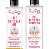 Coco Crush Ayurvedic Anti - Lice Combo: Oil & Shampoo, Kills Lice, Eggs & Nits - Pack of 2 - LICEOIL100SHAMPOO100
