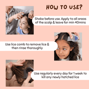 Coco Crush Ayurvedic Anti Lice Hair Spray - 100ML - LICESPRAY100