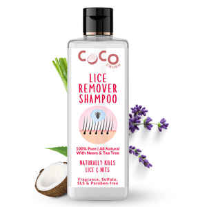 Coco Crush Ayurvedic Anti Lice Shampoo, Paraben & Sulphate Free - LICESHAMPOO100