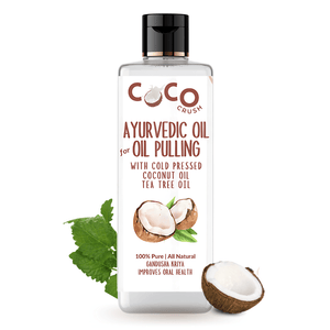 Coco Crush Ayurvedic Coconut & Tea Tree Oil for Oil Pulling - TTOP50