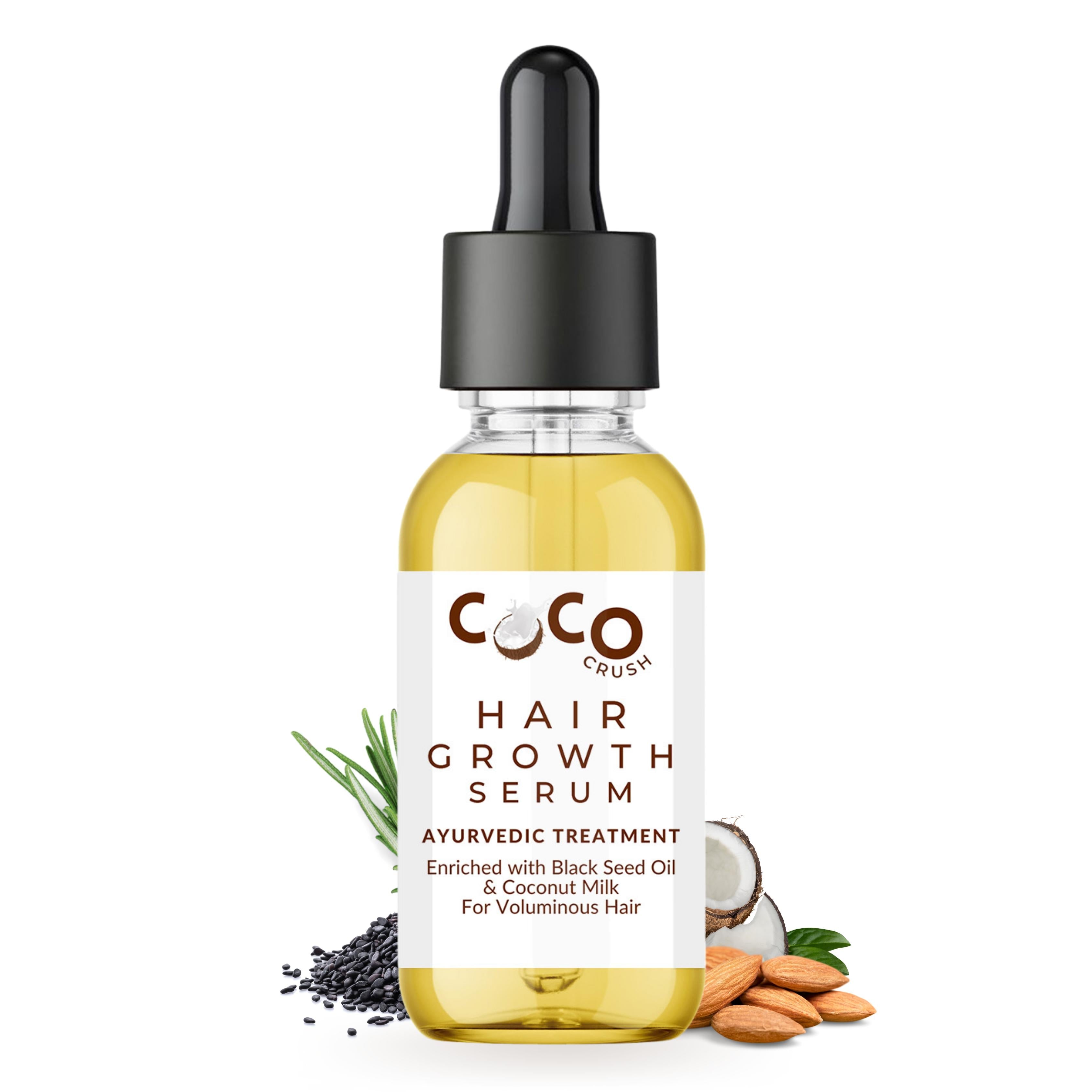 Coco Crush Ayurvedic Hair Growth Serum - HG15
