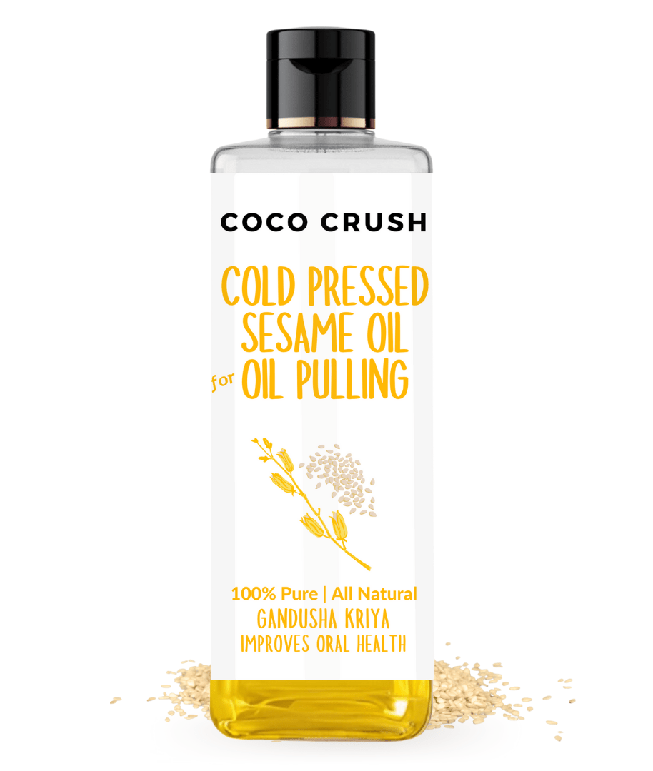 Coco Crush Ayurvedic Sesame Oil for Oil Pulling - SEOP50