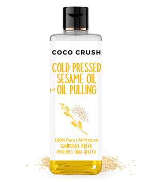 Coco Crush Ayurvedic Sesame Oil for Oil Pulling - SEOP50