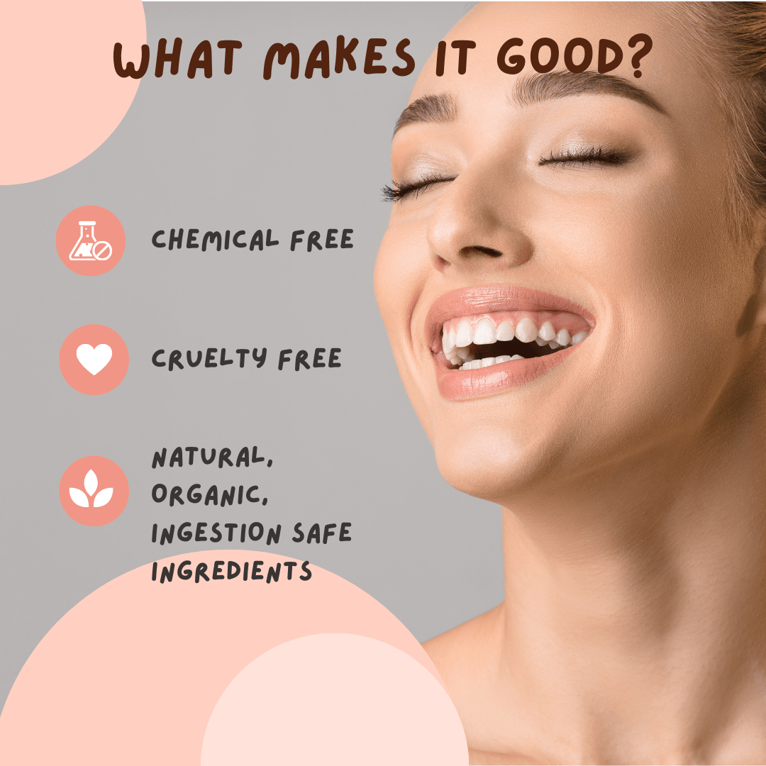 Coco Crush Ayurvedic Teeth Whitening Liquid | 100% Natural - TWHITE50
