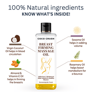 Coco Crush Breast Firming Massage oil - BFIRM100
