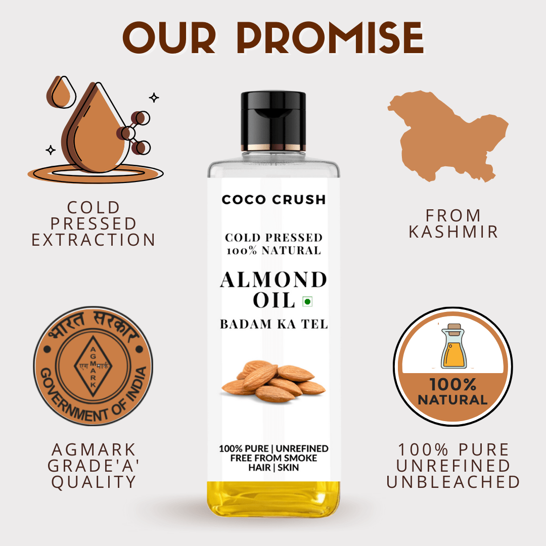 Coco Crush Cold pressed Almond Oil - AL50