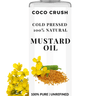 Coco Crush Cold - Pressed Mustard Oil - MU100