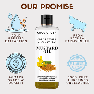 Coco Crush Cold - Pressed Mustard Oil - MU100