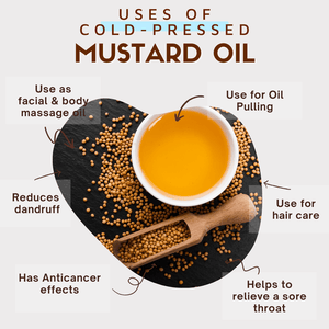 Coco Crush Cold pressed Mustard Oil - 500ML - MU500