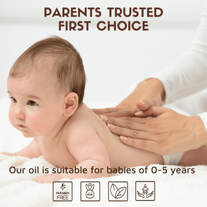 Coco Crush Cold Pressed Sesame Oil for Babies | Pure & Organic Hair & Body Oil - BASE50