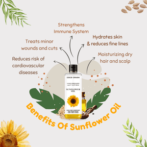 Coco Crush Cold pressed Sunflower Oil - SF50