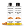 Coco Crush Cold - Pressed Virgin Almond Oil, Pack of 2 - 200ML each - 2AL200