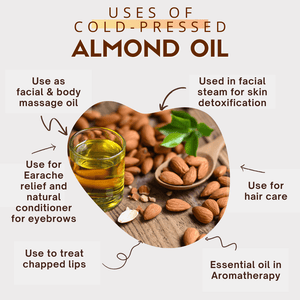 Coco Crush Cold - Pressed Virgin Almond Oil, Pack of 2 - 200ML each - 2AL200