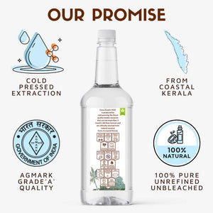 Coco Crush Cold - Pressed Virgin Coconut Oil for Baby Massage - BACO500