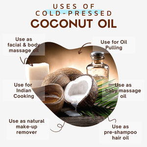 Coco Crush Cold - Pressed Virgin Coconut Oil, Pack of 2 - 1000ML each - 2CO1000