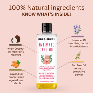 Coco Crush Intimate Care Massage oil - INTOIL100