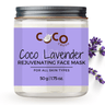 COCO CRUSH Lavender Face Pack for Skin Lightening & Brightening - 50GMS - LAVFACEMASK50