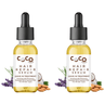 Coco Crush Leave - in Hair Repair Treatment Serum with Lavender & Rosemary Oil, Pack of 2 - 30ML each - 2HLIN30