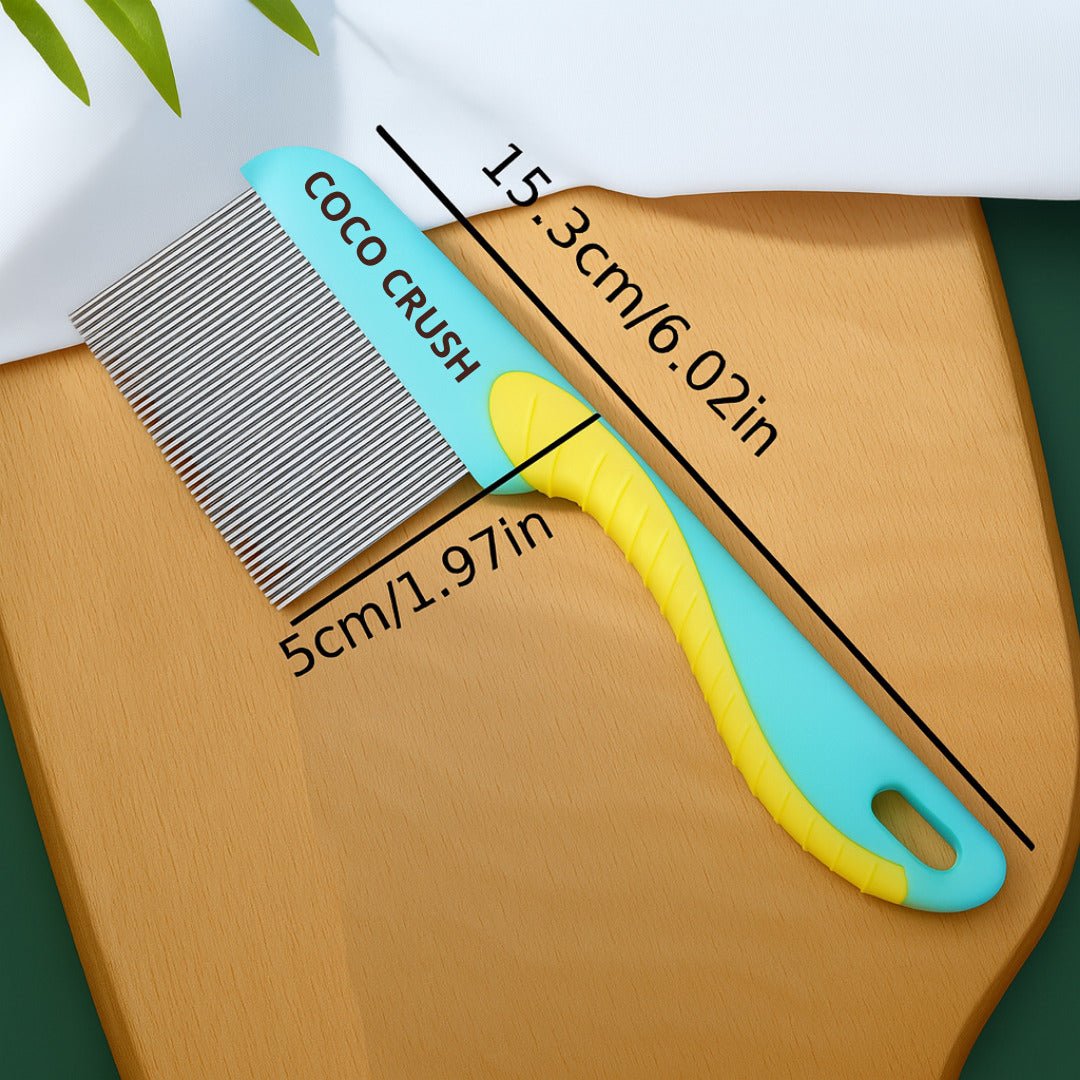Coco Crush Lice & Nits Removal Long - Handle Comb - LONGCOMB