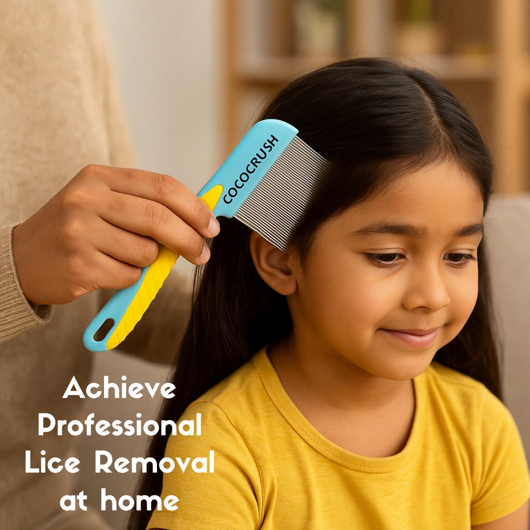 Coco Crush Lice & Nits Removal Long - Handle Comb - LONGCOMB
