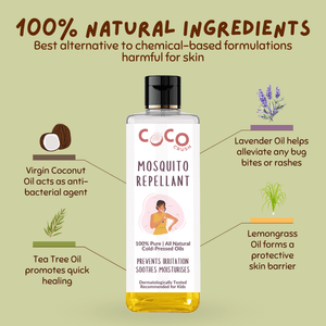 Coco Crush Mosquito Repellant oil - MOSQOIL100