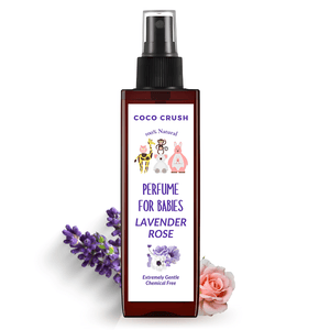 Coco Crush Natural Rose and Lavender Perfume for Babies - ROSELAVBABYPERFUME100