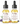 Coco Crush Pack of Hair Growth Serum & Leave - in Hair Repair Treatment Serum with Rosemary Oil Pack of 2 - 15ml each - HF15HLIN15