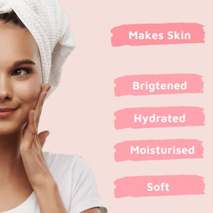 COCO CRUSH Rose Almond Face Pack for Skin Brightening, Lightening - 50GMS - ROSEFACEMASK50
