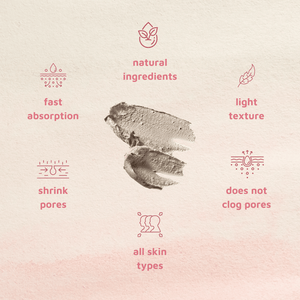 COCO CRUSH Rose Almond Face Pack for Skin Brightening, Lightening - 50GMS - ROSEFACEMASK50