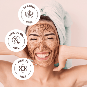 COCO CRUSH Rose Almond Face Pack for Skin Brightening, Lightening - 50GMS - ROSEFACEMASK50