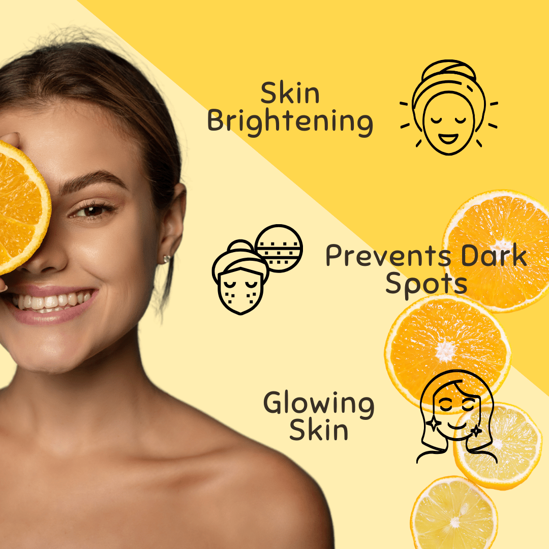 Coco Crush Vitamin - C Oil for Skin, Body, Hair Massage - Cold Pressed & 100% Pure - VITCOIL100