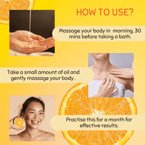 Coco Crush Vitamin - C Oil for Skin, Body, Hair Massage - Cold Pressed & 100% Pure - VITCOIL100