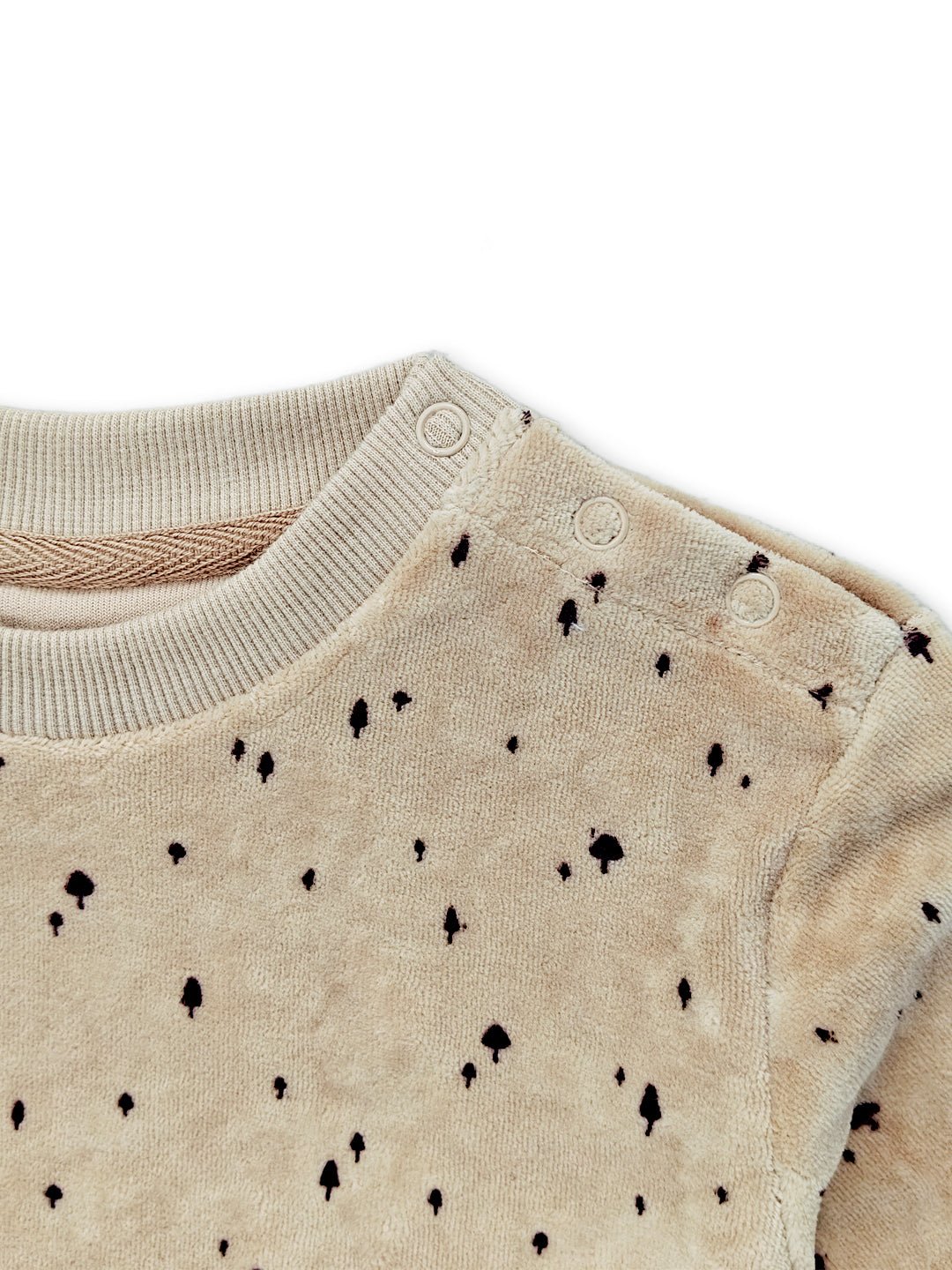 Coffee Mocha Kids Fleece Sweatshirt - KWW - PB - COFMC - 0 - 6